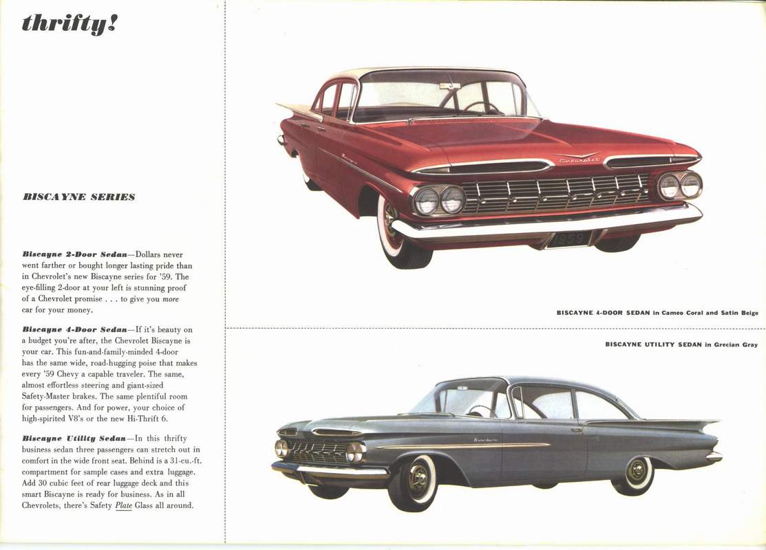 1959 Chevrolet Brochure Page 6